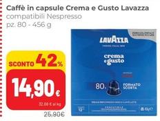 Offerta per Lavazza - Caffè In Capsule Crema E Gusto a 14,9€ in Superstore Coop