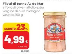 Offerta per Asdomar - Filetti Di Tonno a 4,99€ in Superstore Coop