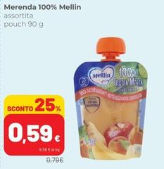 Offerta per Mellin - Merenda 100% a 0,59€ in Superstore Coop