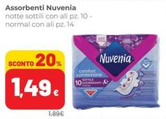 Offerta per Nuvenia - Assorbenti a 1,49€ in Superstore Coop