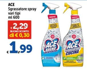 Offerta per  Ace - Sgrassatore Spray  a 1,99€ in Carrefour Ipermercati