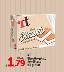 Offerta per RT - Biscotto Gelato Fior Di Latte a 1,79€ in Carrefour Ipermercati