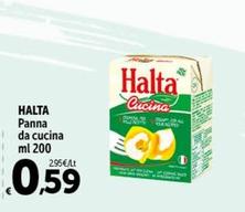Offerta per Halta - Panna Da Cucina a 0,59€ in Carrefour Ipermercati