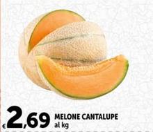 Offerta per Melone Cantalupe a 2,69€ in Carrefour Ipermercati