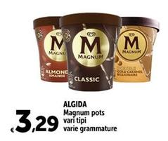 Offerta per Algida - Magnum Pots a 3,29€ in Carrefour Ipermercati