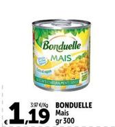 Offerta per Tortora - Bonduelle - Mais a 1,19€ in Carrefour Ipermercati