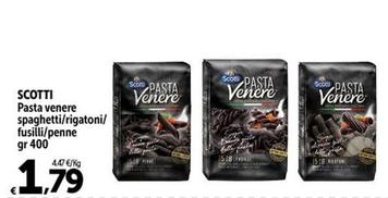 Offerta per Scotti - Pasta Venere a 1,79€ in Carrefour Ipermercati