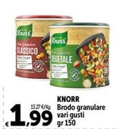 Offerta per Knorr - Brodo Granulare a 1,99€ in Carrefour Ipermercati