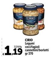 Offerta per  Cirio - Legumi Ceci a 1,19€ in Carrefour Ipermercati