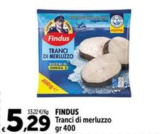 Offerta per Findus - Tranci Di Merluzzo a 5,29€ in Carrefour Ipermercati