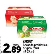 Offerta per Yakult - Bevanda Probiotica Original a 2,89€ in Carrefour Ipermercati