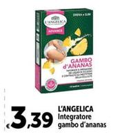 Offerta per L'angelica - Integratore Gambo D'ananas a 3,39€ in Carrefour Ipermercati