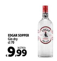 Offerta per  Edgar Sopper - Gin Dry a 9,99€ in Carrefour Ipermercati