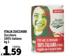 Offerta per  Italia Zuccheri - Zucchero 100% Italiano  a 1,59€ in Carrefour Ipermercati
