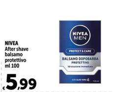 Offerta per  Nivea - After Shave Balsamo Protettivo  a 5,99€ in Carrefour Ipermercati