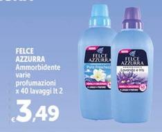 Offerta per Felce Azzurra - Ammorbidente a 3,49€ in Carrefour Ipermercati