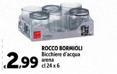 Offerta per Bormioli Rocco - Bicchiere D'acqua Arena a 2,99€ in Carrefour Ipermercati