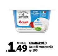 Offerta per  Granarolo - Accadì Mozzarella  a 1,49€ in Carrefour Express