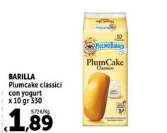 Offerta per Barilla - Plumcake Classici Con Yogurt a 1,89€ in Carrefour Express