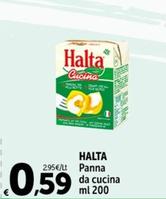 Offerta per Halta - Panna Da Cucina a 0,59€ in Carrefour Express