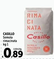 Offerta per Selezione Casillo - Semola Rimacinata a 0,89€ in Carrefour Express