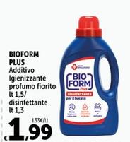 Offerta per Bioform - Plus Additivo Disinfettante a 1,99€ in Carrefour Express