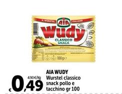 Offerta per Aia - Wurstel Classico Snack Pollo E Tacchino a 0,49€ in Carrefour Express