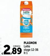 Offerta per Plasmon - Latte a 2,89€ in Carrefour Express