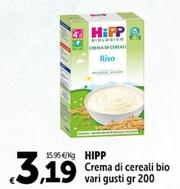 Offerta per Hipp - Crema Di Cereali a 3,19€ in Carrefour Express