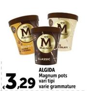 Offerta per Algida - Magnum Pots a 3,29€ in Carrefour Express