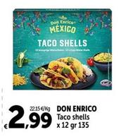 Offerta per Don Enrico - Taco Shells a 2,99€ in Carrefour Express
