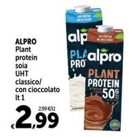 Offerta per Alpro - Plant Protein Soia Pro UHT Classico a 2,99€ in Carrefour Express