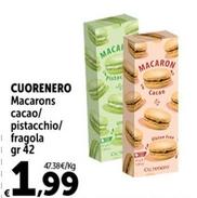 Offerta per Cuorenero - Macarons a 1,99€ in Carrefour Express