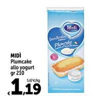 Offerta per Midì - Plumcake Allo Yogurt a 1,19€ in Carrefour Express