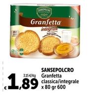 Offerta per Sansepolcro - Granfetta a 1,89€ in Carrefour Express