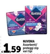 Offerta per  Nuvenia - Assorbenti  a 1,59€ in Carrefour Express