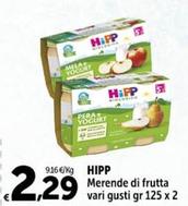 Offerta per Hipp - Merende Di Frutta a 2,29€ in Carrefour Express