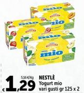 Offerta per Nestlè - Yogurt Mio a 1,29€ in Carrefour Express