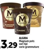 Offerta per Algida - Magnum Pots a 3,29€ in Carrefour Express