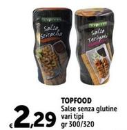 Offerta per Topfood - Salse a 2,29€ in Carrefour Express