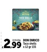 Offerta per  Don Enrico - Taco Shells  a 2,99€ in Carrefour Express