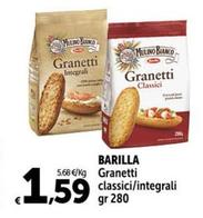 Offerta per  Barilla - Granetti Classici a 1,59€ in Carrefour Express