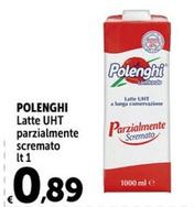 Offerta per Polenghi - Latte UHT Parzialmente Scremato a 0,89€ in Carrefour Express