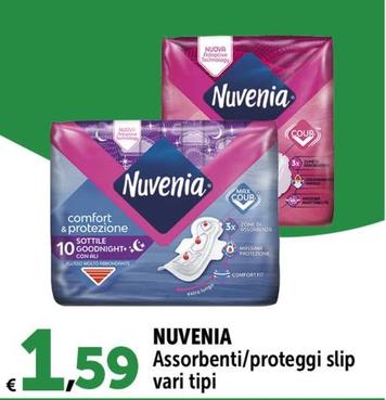 Offerta per Nuvenia - Assorbenti a 1,59€ in Carrefour Express