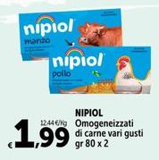 Offerta per  Nipiol - Omogeneizzati Di Carne Vari Gusti  a 1,99€ in Carrefour Express