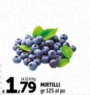 Offerta per Mirtilli a 1,79€ in Carrefour Express