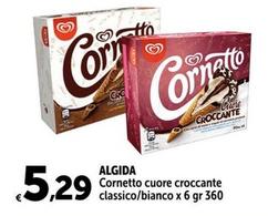 Offerta per Algida - Cornetto Cuore Croccante Classico a 5,29€ in Carrefour Express