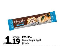 Offerta per Exquisa - Pasta Sfoglia a 1,19€ in Carrefour Express