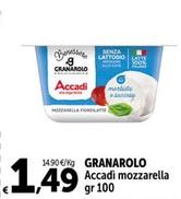 Offerta per Granarolo - Accadi Mozzarella a 1,49€ in Carrefour Express