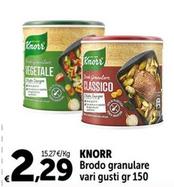 Offerta per Knorr - Brodo Granulare a 2,29€ in Carrefour Express